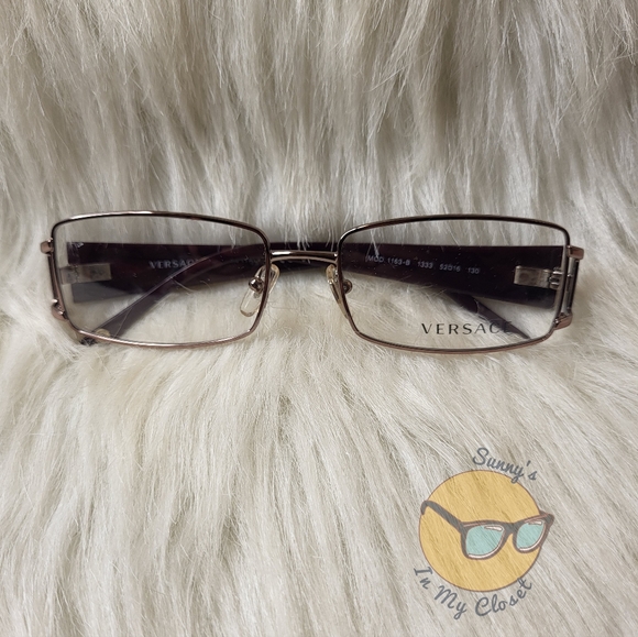 Versace Asian Fit Eyeglasses🤓 VE1163 The CUTEST Glasses🥰 - Picture 2 of 7